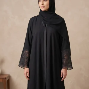 Zehra Black Elegance Abaya