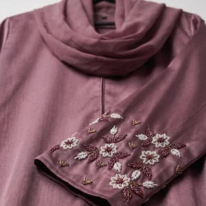 Dusty Mauve Abaya