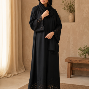 Black Aura Abaya