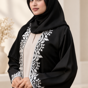 Black Layyin Abaya